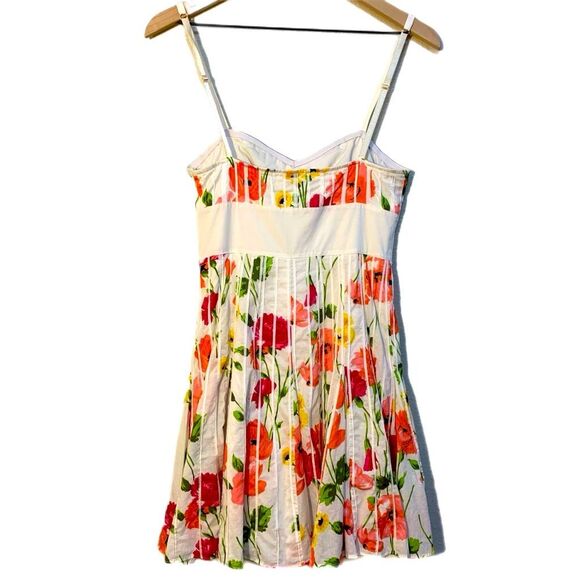 Guess Jeans Sundress Floral Junior’s Sz 3 Multi Color Spaghetti Strap Mini. - Picture 2 of 16